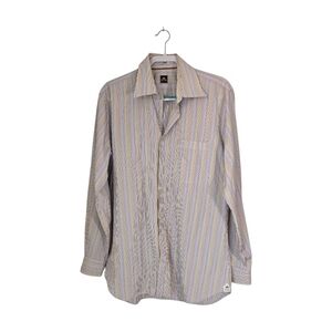 Peter Millar Men's  Striped Long Sleeve Button Down Shirt